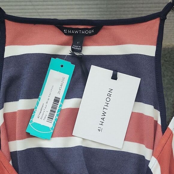 41 Hawthorn Annora Faux Wrap Knit Dress - Picture 8 of 11